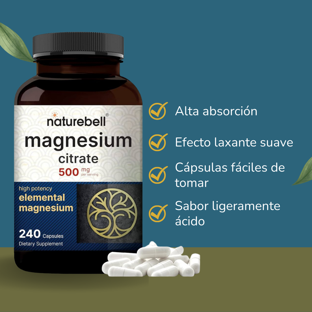 Citrato de Magnesio de NatureBell