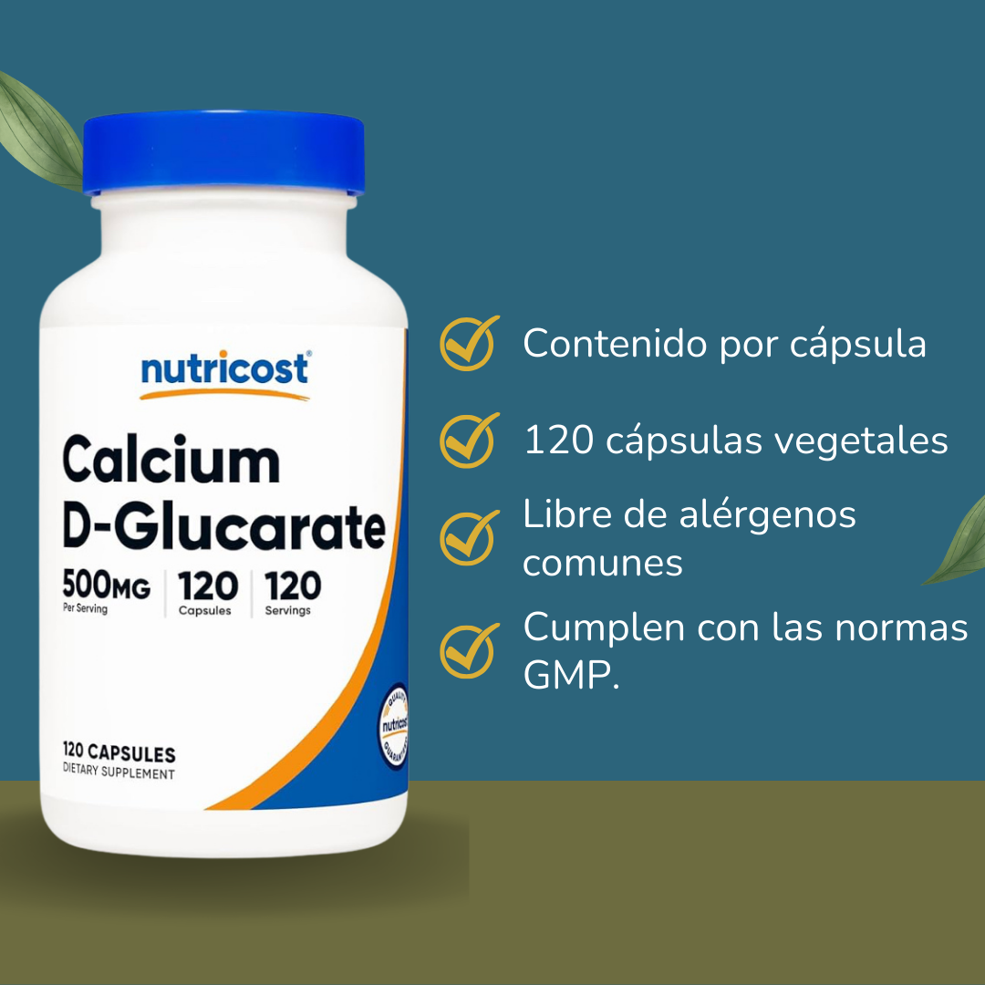 Nutricost Calcium D-Glucarate 500 mg
