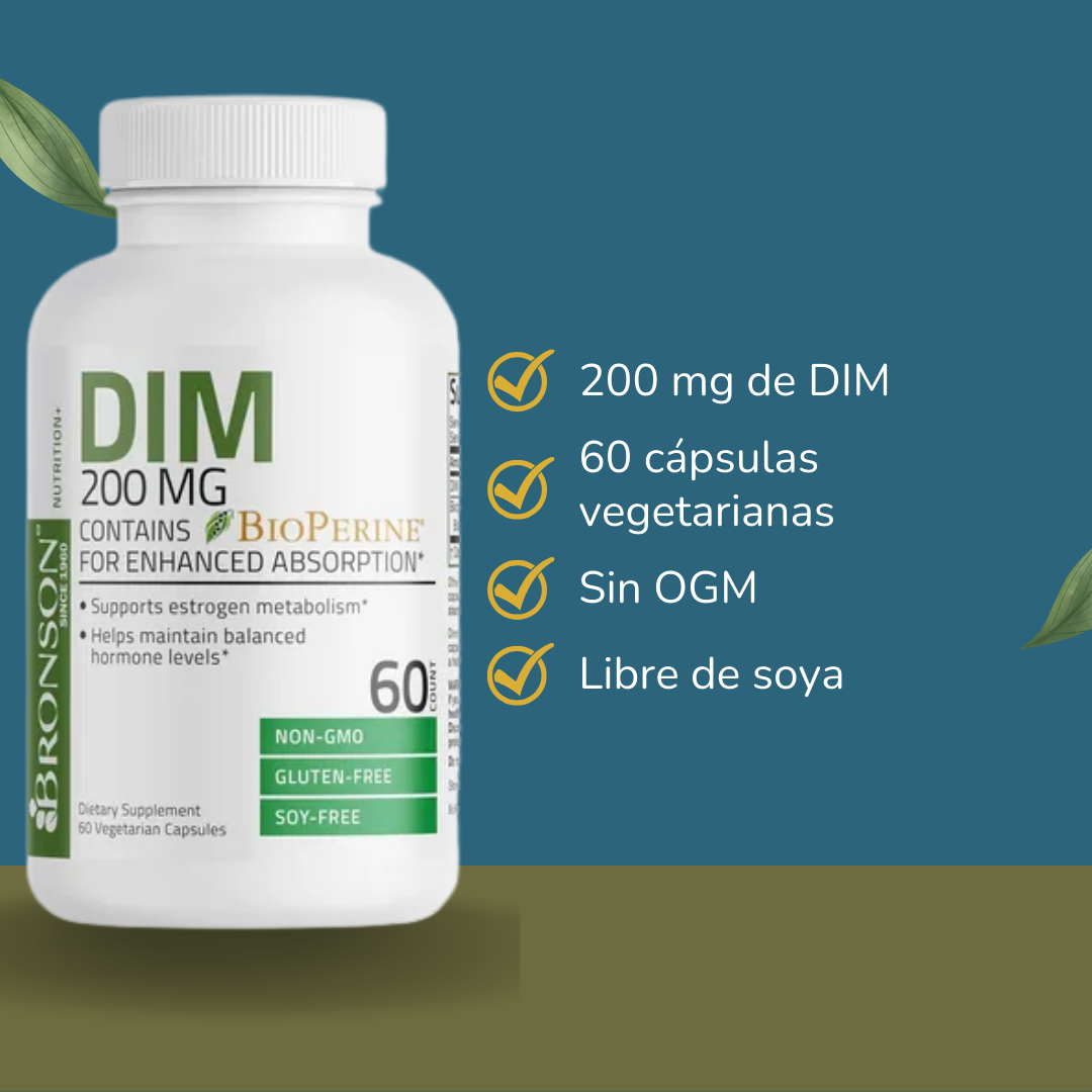 Bronson DIM 200 mg con BioPerine