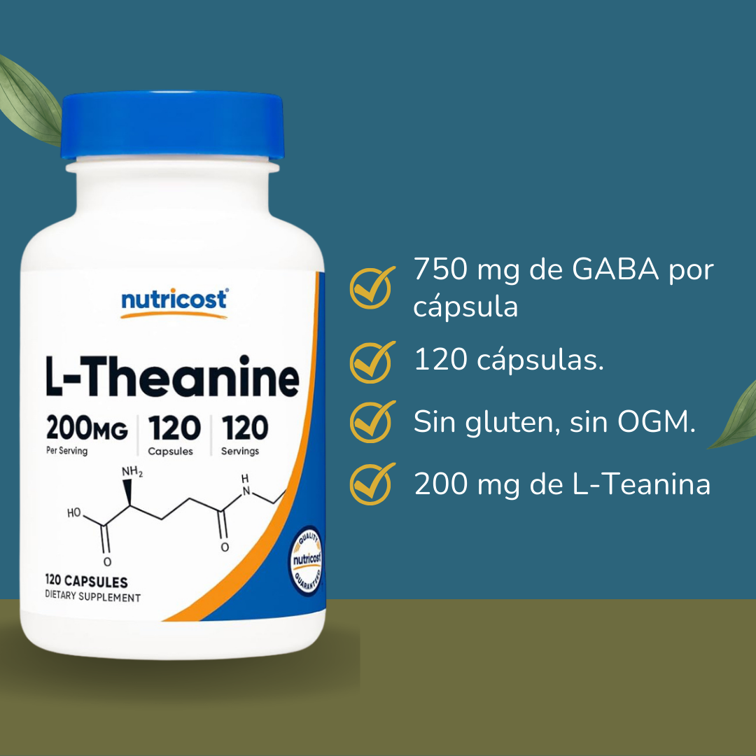 Nutricost L-Teanina 200 mg
