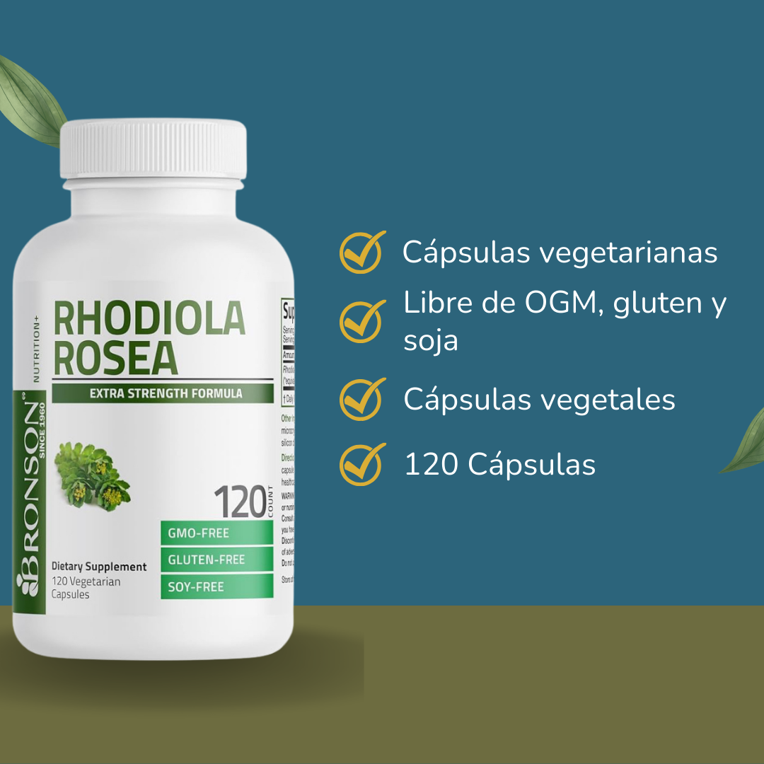 Bronson Rhodiola Rosea – Extra Strength