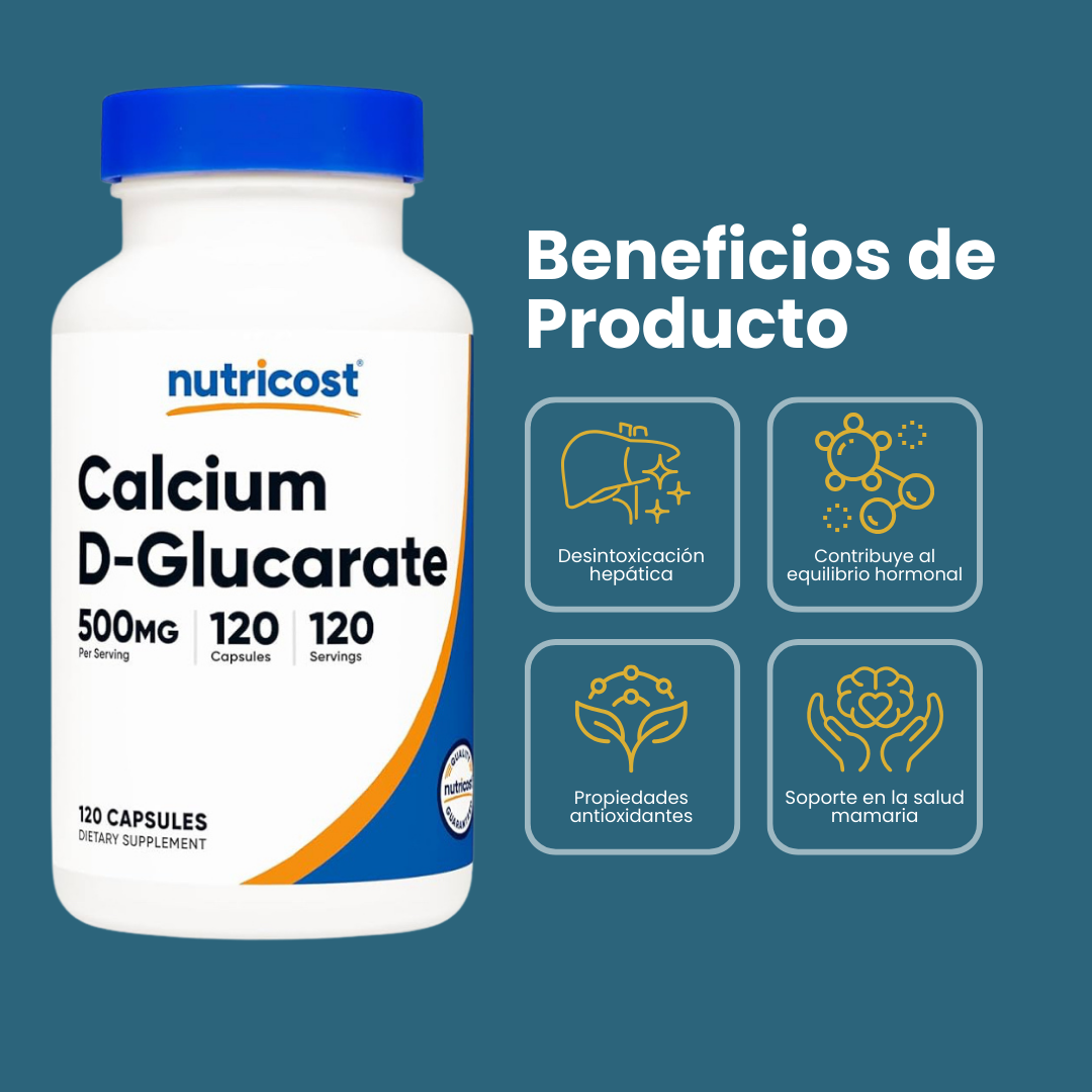 Nutricost Calcium D-Glucarate 500 mg