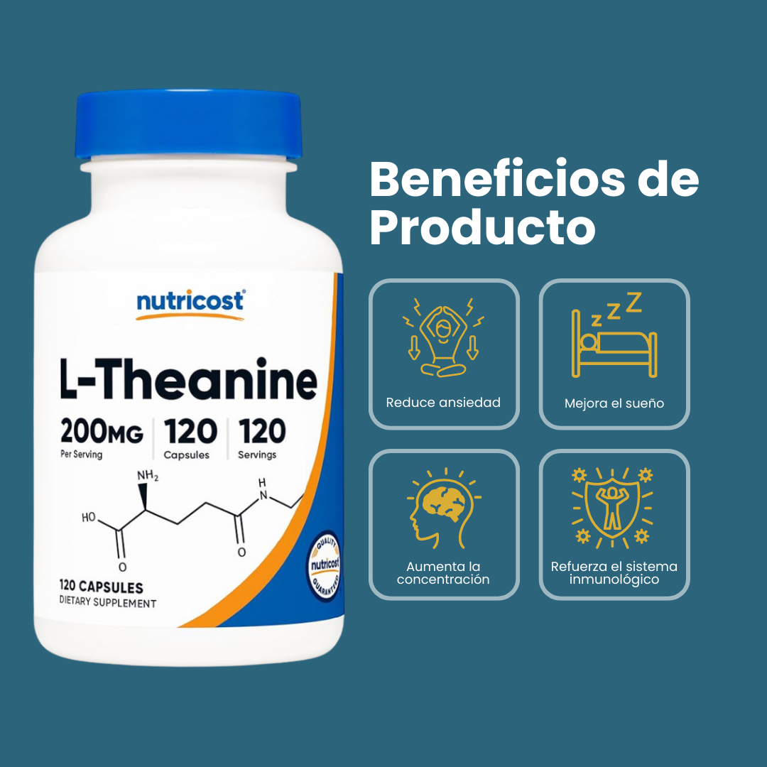 Nutricost L-Teanina 200 mg