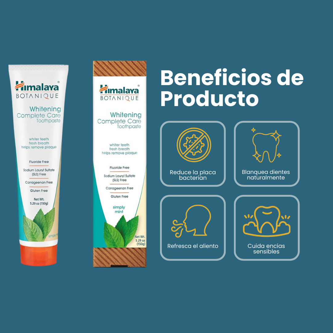 Himalaya Botanique Pasta Dental Blanqueadora – Menta