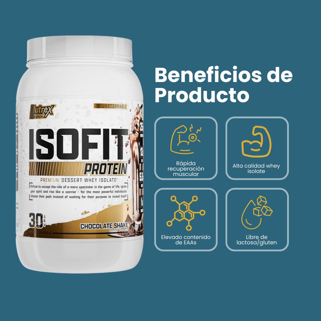 Nutrex ISOFIT Protein – Chocolate Shake