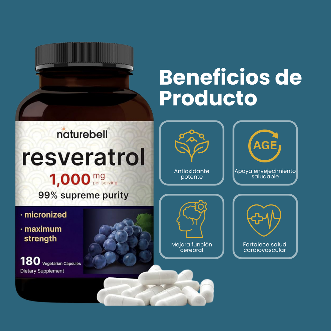 NatureBell Resveratrol 1,000 mg