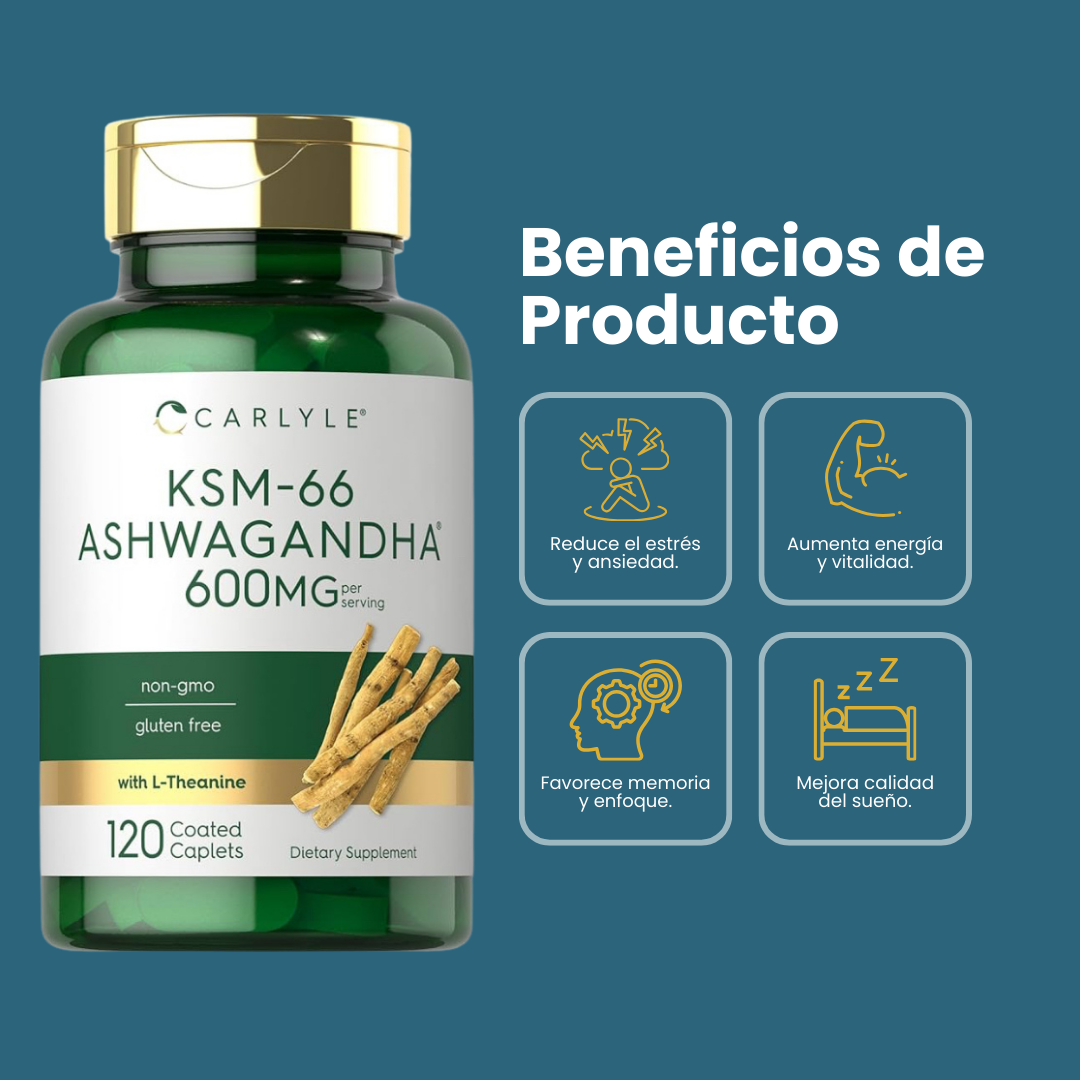 Ashwagandha KSM-66 Carlyle