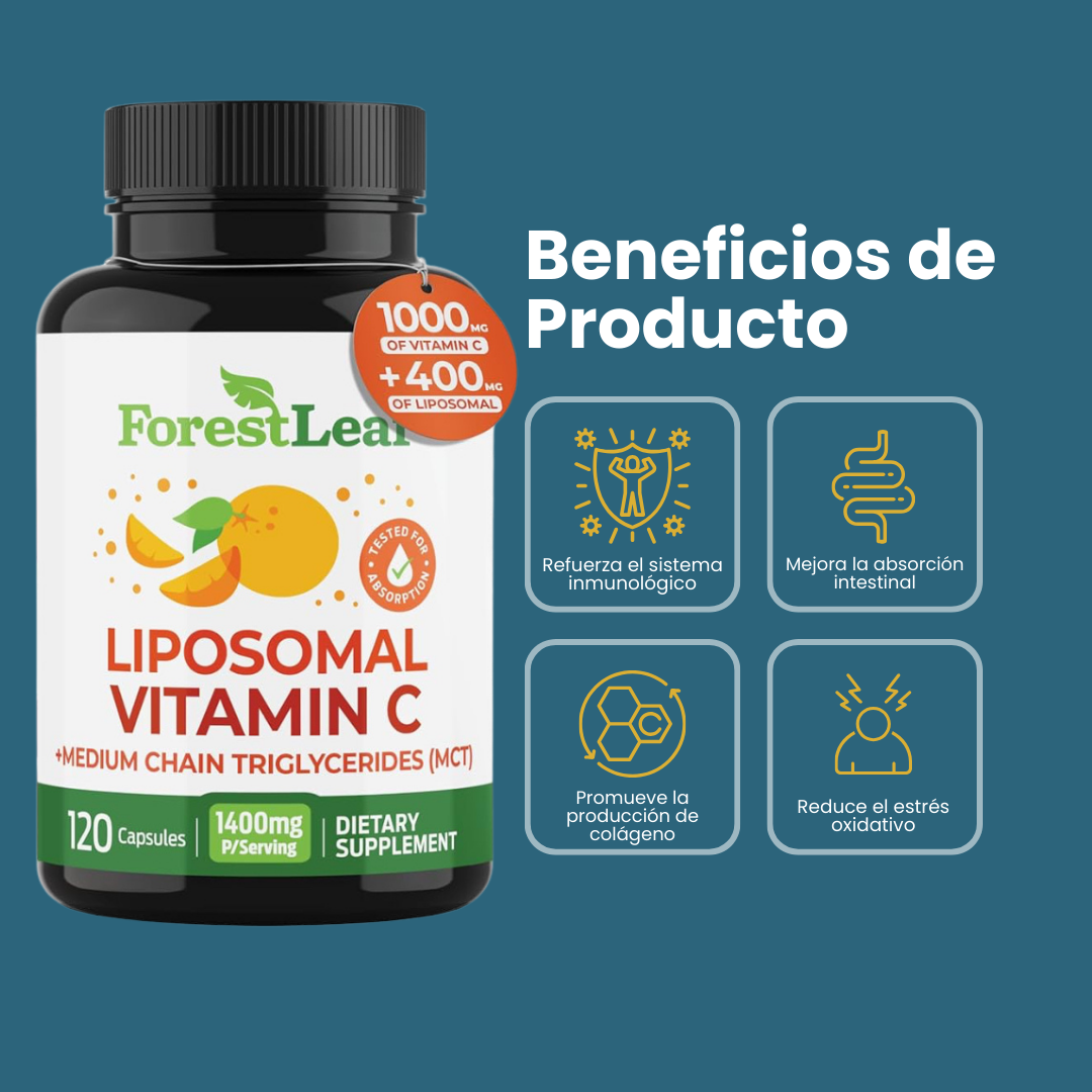 ForestLeaf Vitamina C Liposomal 1,000 mg
