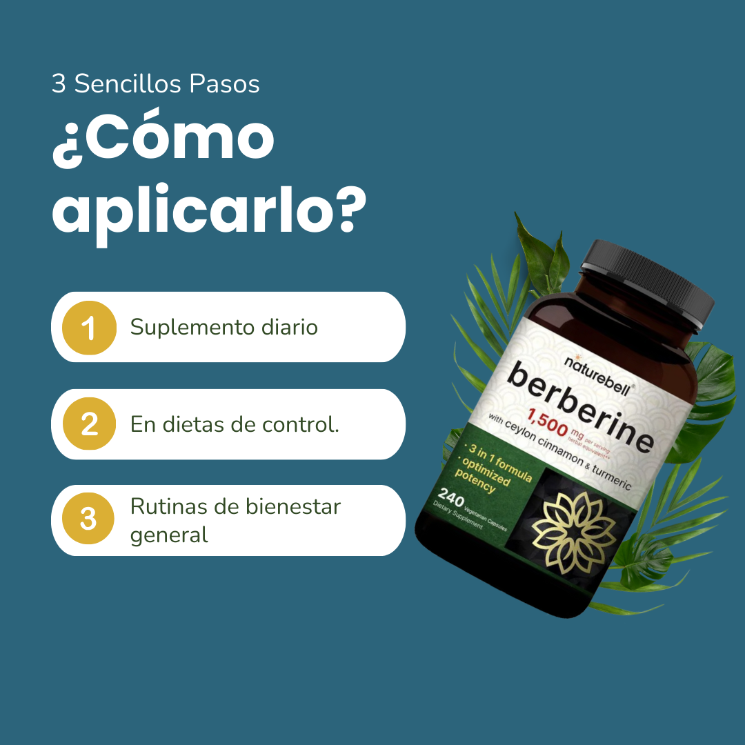 Berberina 1500 mg NatureBell