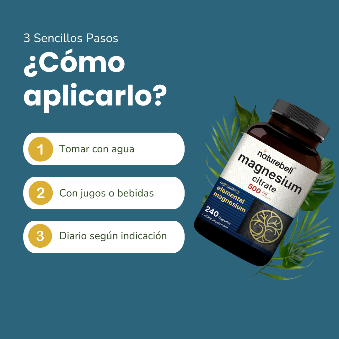 Citrato de Magnesio de NatureBell