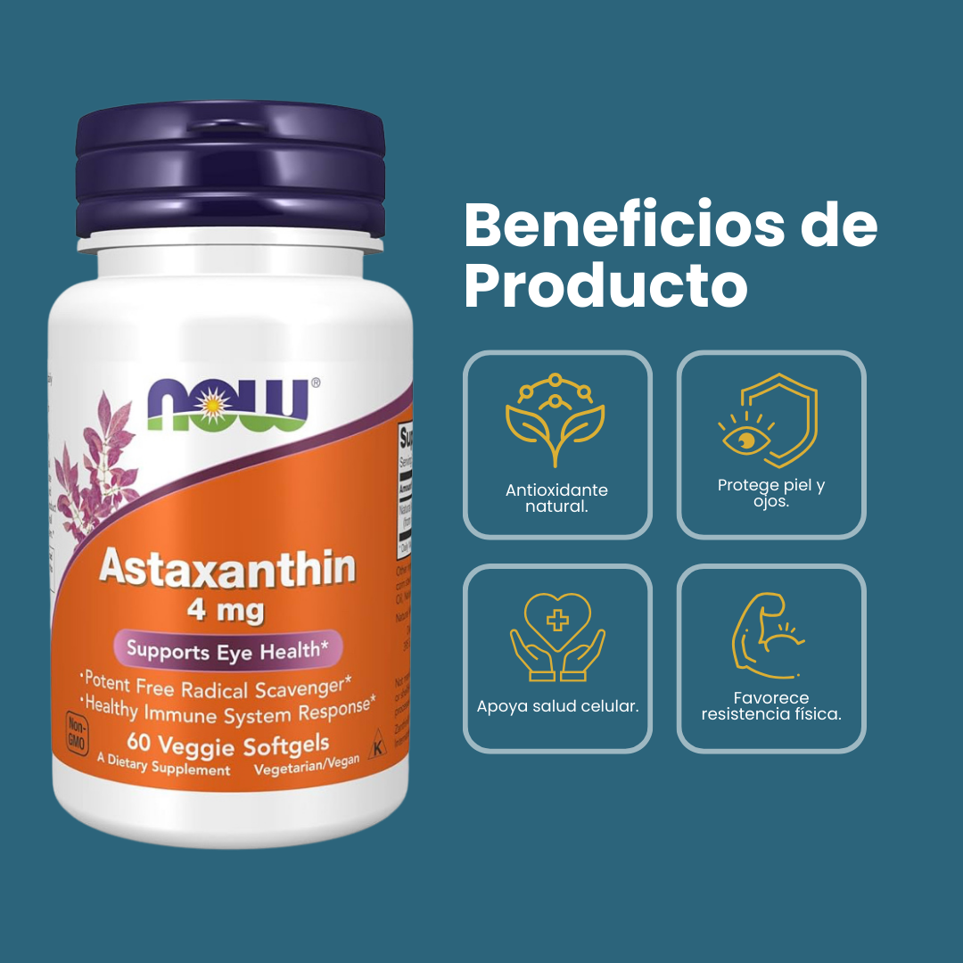 Astaxantina Now Foods