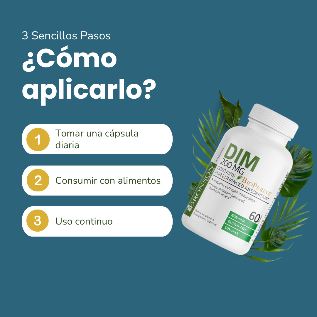 Bronson DIM 200 mg con BioPerine