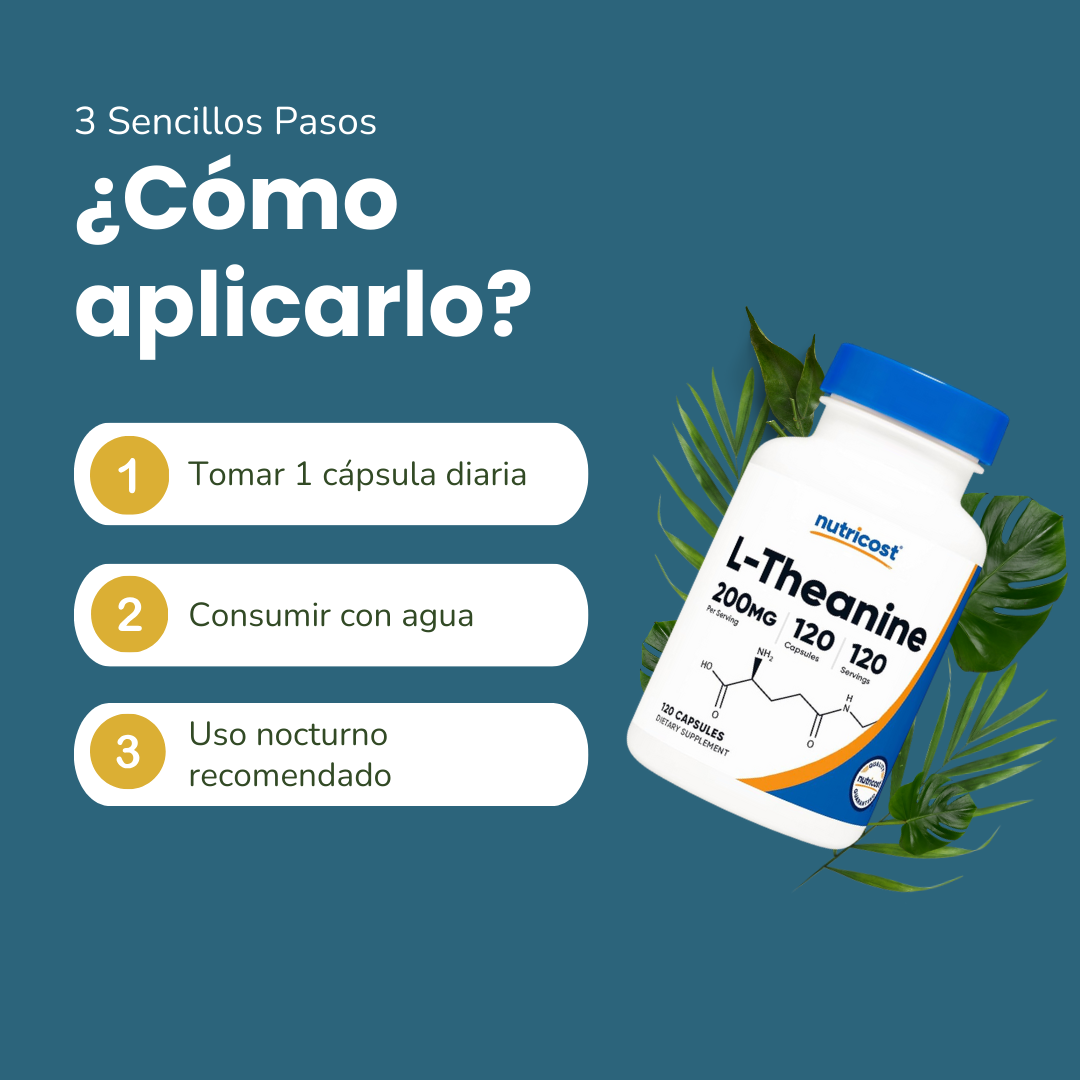 Nutricost L-Teanina 200 mg