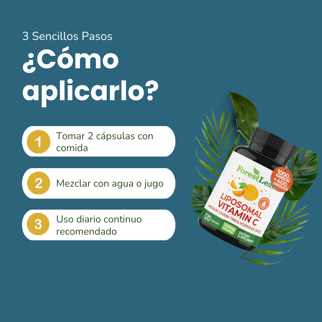 ForestLeaf Vitamina C Liposomal 1,000 mg