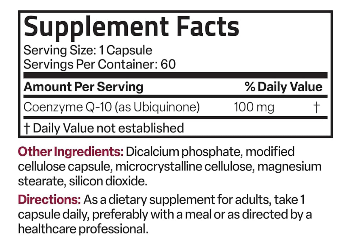 Bronson CoQ10 100 mg