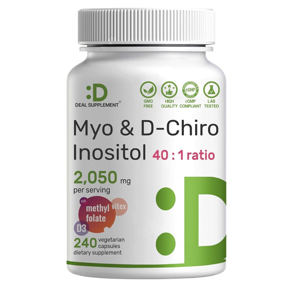 Deal Supplement Myo & D-Chiro Inositol 40:1 – 2,050 mg