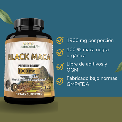 Naturalisimo Life Maca Negra 1900 mg