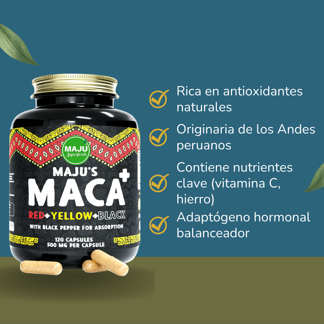 Maju Superfoods Maca Roja 500 mg