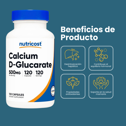 Nutricost Calcium D-Glucarate 500 mg