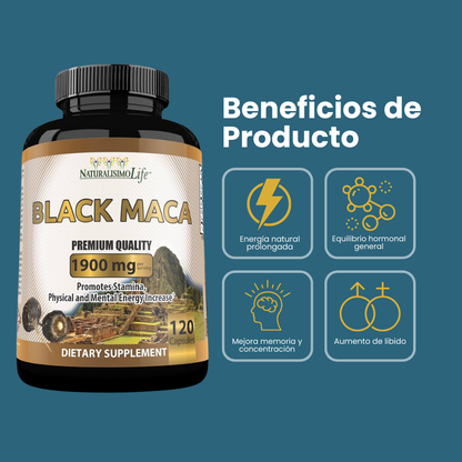 Naturalisimo Life Maca Negra 1900 mg