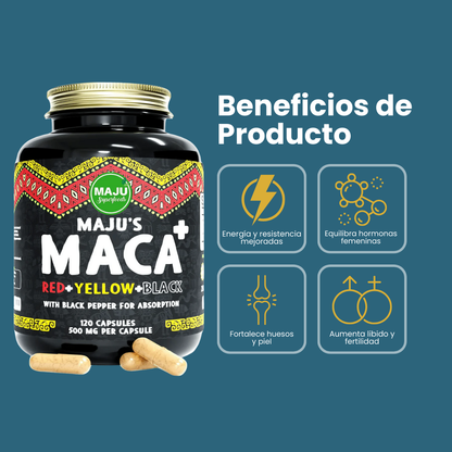 Maju Superfoods Maca Roja 500 mg
