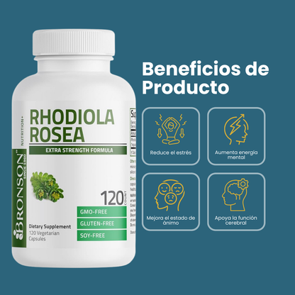 Bronson Rhodiola Rosea – Extra Strength