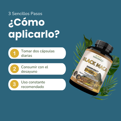 Naturalisimo Life Maca Negra 1900 mg