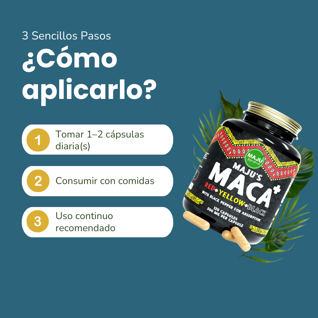 Maju Superfoods Maca Roja 500 mg