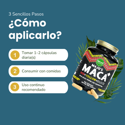 Maju Superfoods Maca Roja 500 mg