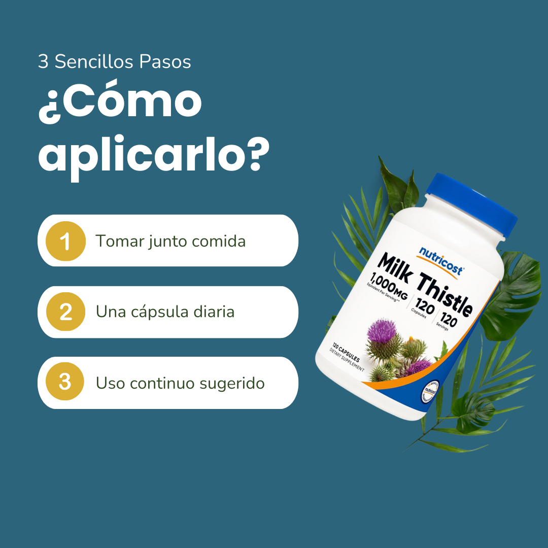 Nutricost Cardo Mariano (Milk Thistle) 1,000 mg