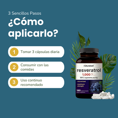 NatureBell Resveratrol 1,000 mg