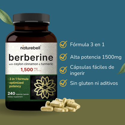 Berberina 1500 mg NatureBell