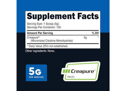 Creatina Creapure Nutricost