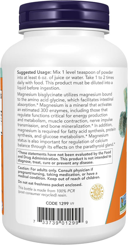 Bisglicinato de Magnesio NOW® 300 mg