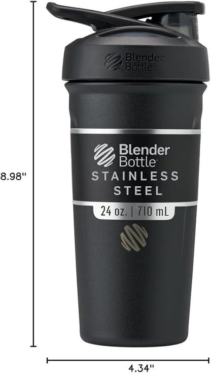 BlenderBottle® Stainless Steel 24 oz (710 ml)
