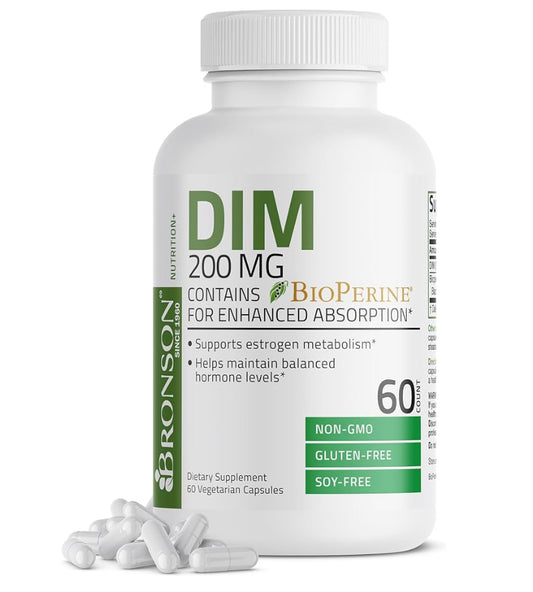 Bronson DIM 200 mg con BioPerine
