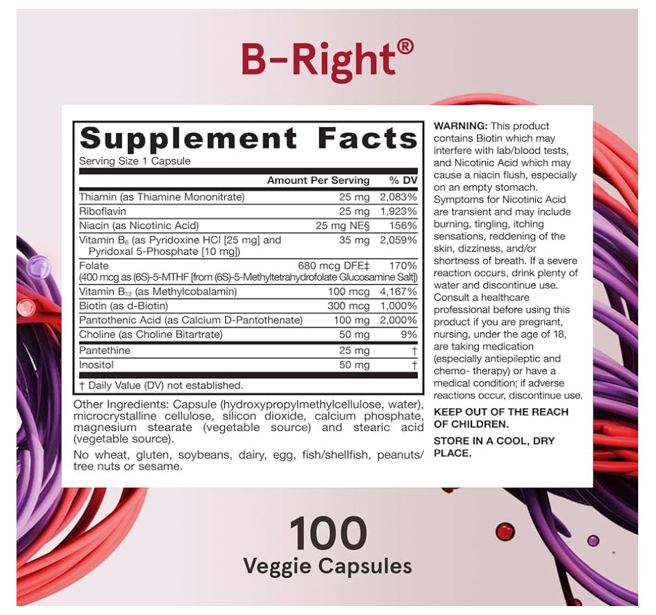 Jarrow Formulas B-Right (Complejo B Optimizado)