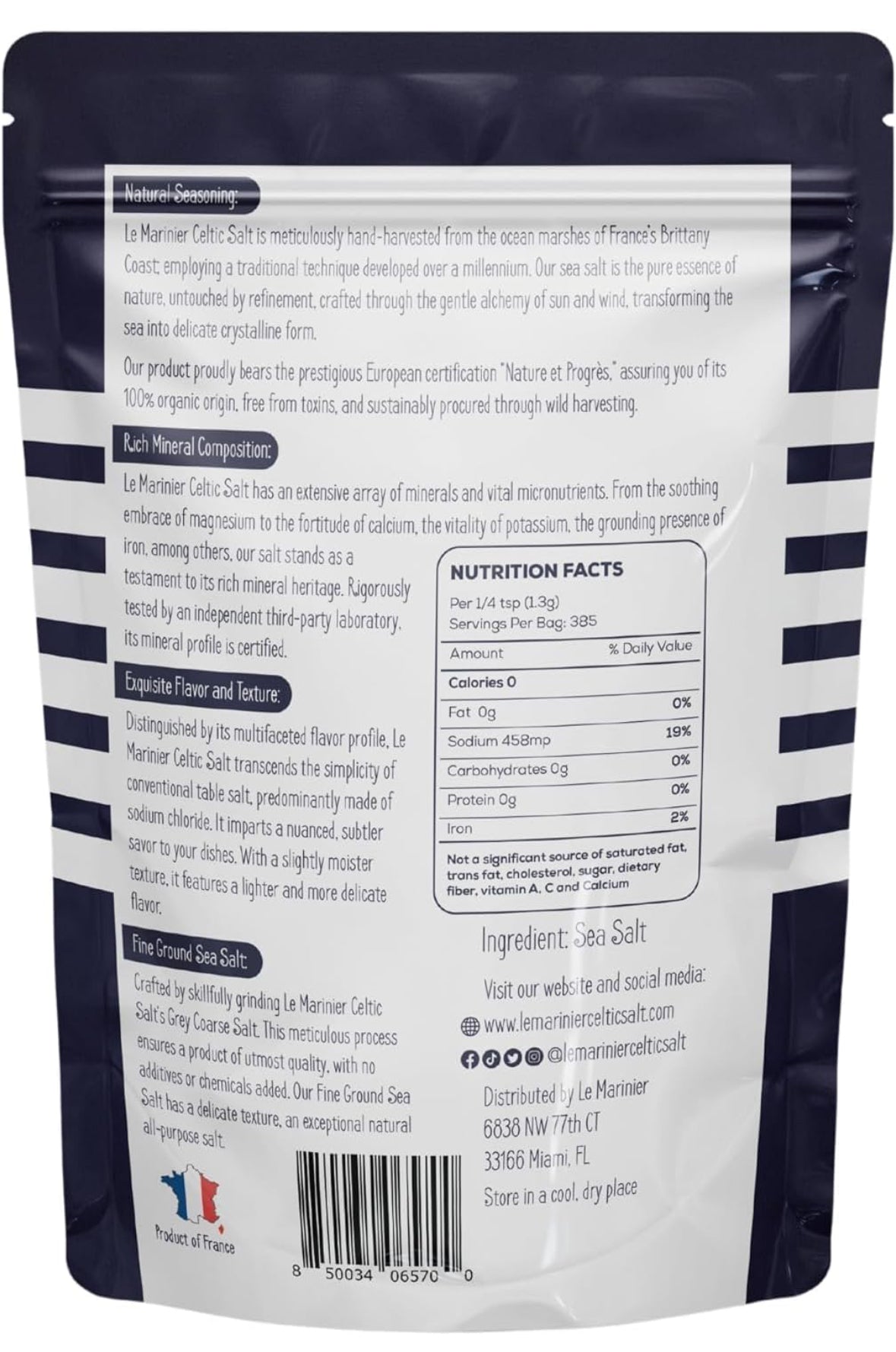Le Marinier Sal Céltica – 500 g