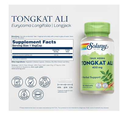 Solaray Tongkat Ali 400 mg