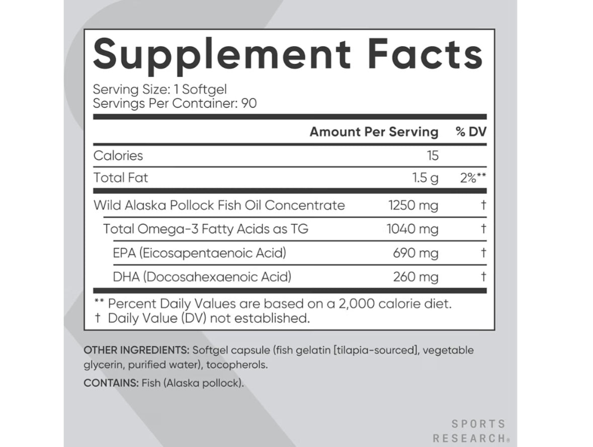 Alaskan Omega 3 IFOS