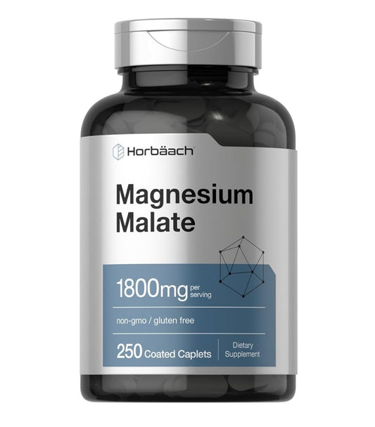 Horbaach Malato de Magnesio 1800 mg