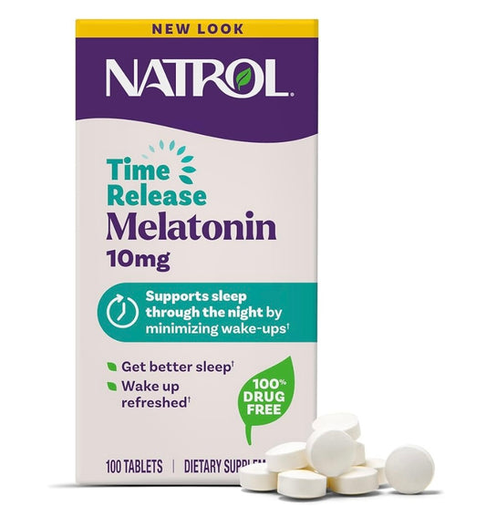 Natrol Melatonina 10 mg – Liberación Prolongada