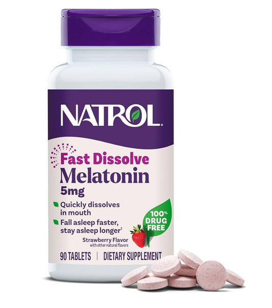 Natrol Melatonina 5 mg – Disolución Rápida