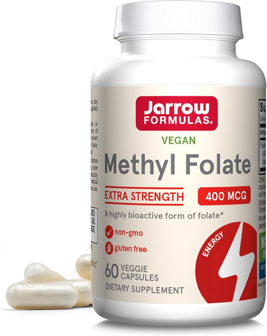 Metil-Folato (Vitamina B9 Activa) 400 mcg