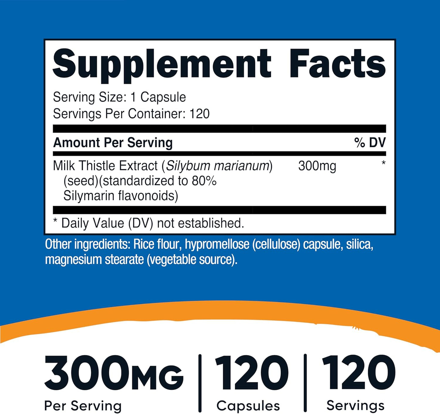 Cardo Mariano (Milk Thistle) 300 mg