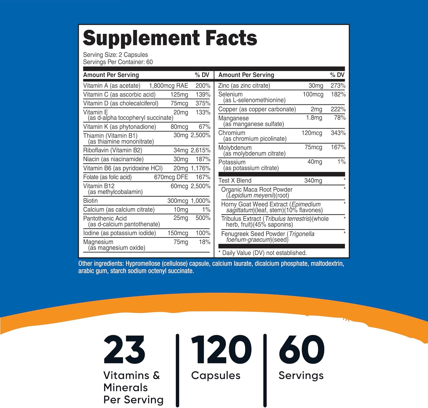 Multivitamínico para Hombre Nutricost®