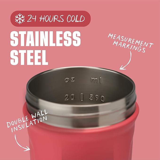 BlenderBottle® Stainless Steel 24 oz (710 ml)
