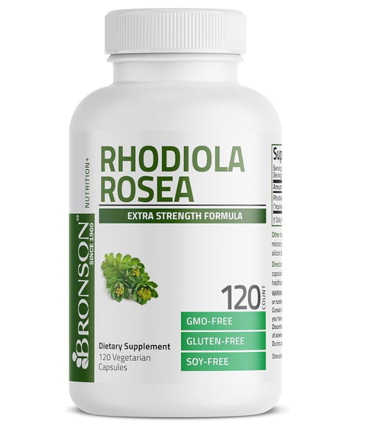 Bronson Rhodiola Rosea – Extra Strength