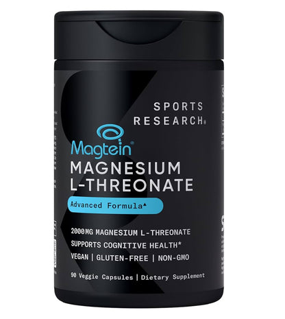 Sports Research Magtein Magnesio L-Treonato 2000 mg