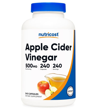 Nutricost Vinagre de Manzana 500 mg